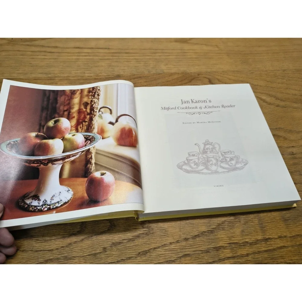 Jan Karons Mitford Cookbook & Kitchen Reader Hardcover Vintage 2004 Recipes & St